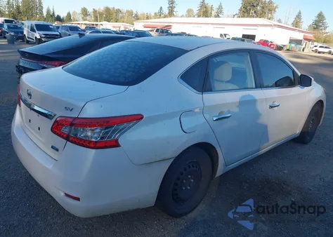 2013 Nissan Sentra Sv из США, поврежденный, VIN 3N1AB7AP6DL613559